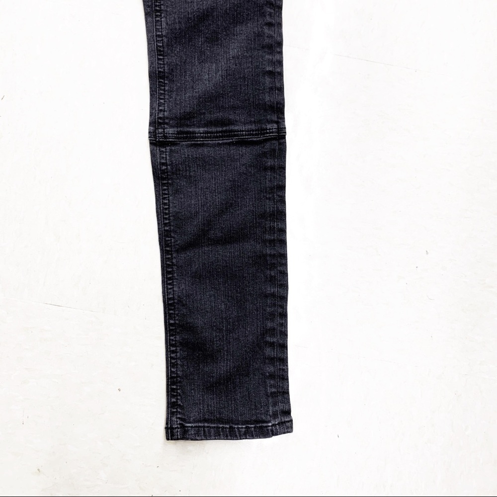 ALL SAINTS Washed Black Biker Fit Skinny Jeans 25 - Picture 9 of 13